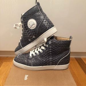 Christian Louboutin Men’s hightop sneaker